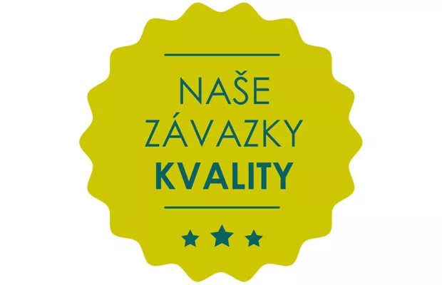 NAŠE ZÁVAZKY KVALITY